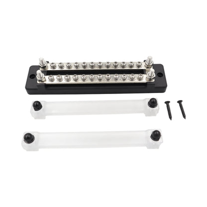 CP-3111 1 คู่ 150A 12-48V RV Yacht บัสบาร์ 12 แถวสองแถว, CP-3111