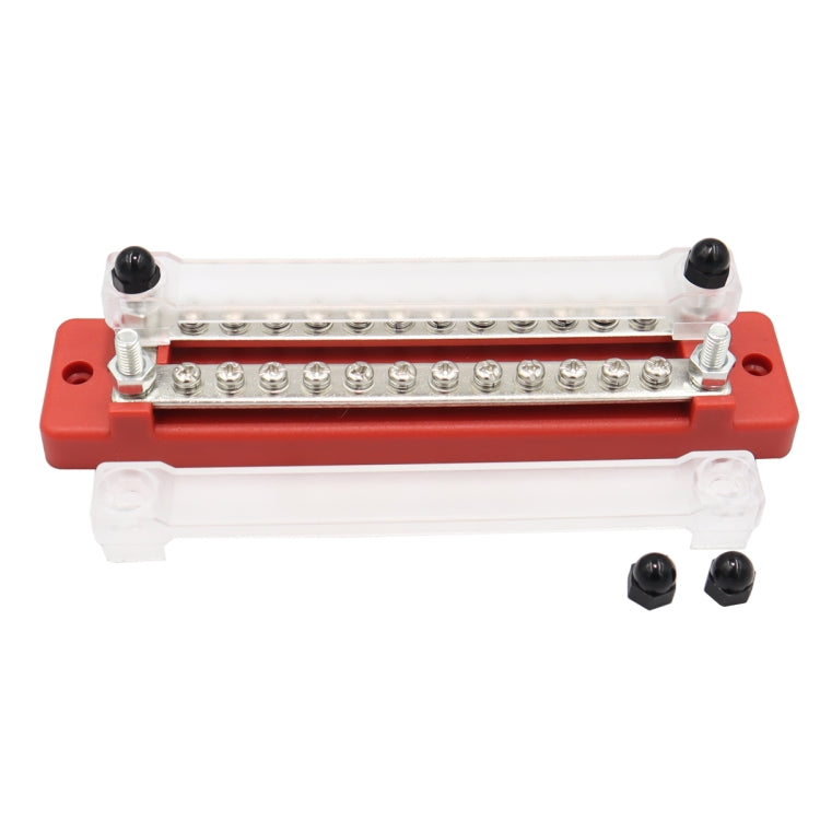 CP-3111 1 คู่ 150A 12-48V RV Yacht บัสบาร์ 12 แถวสองแถว, CP-3111