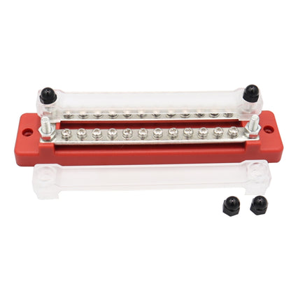 CP-3111 1 คู่ 150A 12-48V RV Yacht บัสบาร์ 12 แถวสองแถว, CP-3111