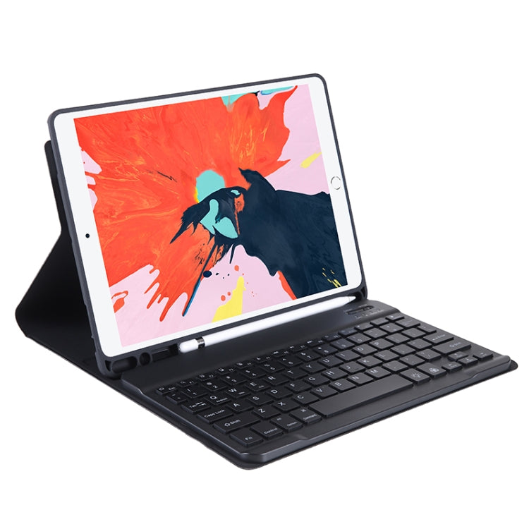 T102B สำหรับ iPad Air / Pro 10.5 นิ้ว (2019) เคสป้องกันคีย์บอร์ดบลูทูธสีลูกกวาด TPU พร้อมขาตั้งและช่องเสียบปากกา, For iPad Air 10.5 inch (2019)