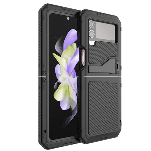 สำหรับ Samsung Galaxy Z Flip4 RedPepper 360 โลหะเต็มรูปแบบทนทานเคสโทรศัพท์กันน้ำ, For Samsung Galaxy Z Flip4