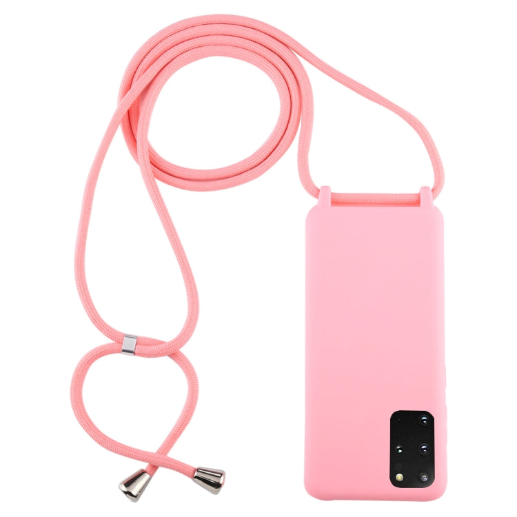 เคสป้องกัน TPU สีลูกกวาดพร้อมเชือกเส้นเล็ก, For iPhone 11, For iPhone 11 Pro, For iPhone 11 Pro Max, For Galaxy S20, For Galaxy S20+, For Galaxy S20 Ultra
