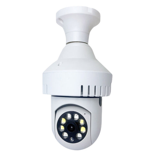 กล้อง WiFi หลอดไฟสัญญาณเตือนภัยควัน DP36 1080P รองรับการมองเห็นกลางคืน IR / การตรวจจับการเคลื่อนไหว / เสียงสองทาง, DP36
