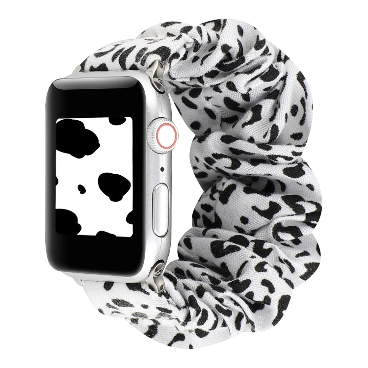 สายนาฬิกาผ้า + แหวนผมสแตนเลส, For Apple Watch Series 7 41mm / 6 & SE & 5 & 4 40mm / 3 & 2 & 1 38mm, For Apple Watch Series 7 45mm / 6 & SE & 5 & 4 44mm / 3 & 2 & 1 42mm, For Apple Watch Series 8&7 41mm / SE 2&6&SE&5&4 40mm / 3&2&1 38mm