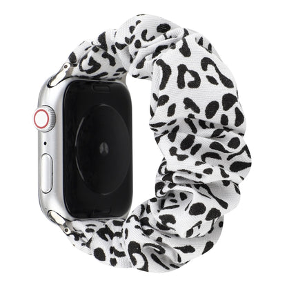 สายนาฬิกาผ้า + แหวนผมสแตนเลส, For Apple Watch Series 7 41mm / 6 & SE & 5 & 4 40mm / 3 & 2 & 1 38mm, For Apple Watch Series 7 45mm / 6 & SE & 5 & 4 44mm / 3 & 2 & 1 42mm, For Apple Watch Series 8&7 41mm / SE 2&6&SE&5&4 40mm / 3&2&1 38mm