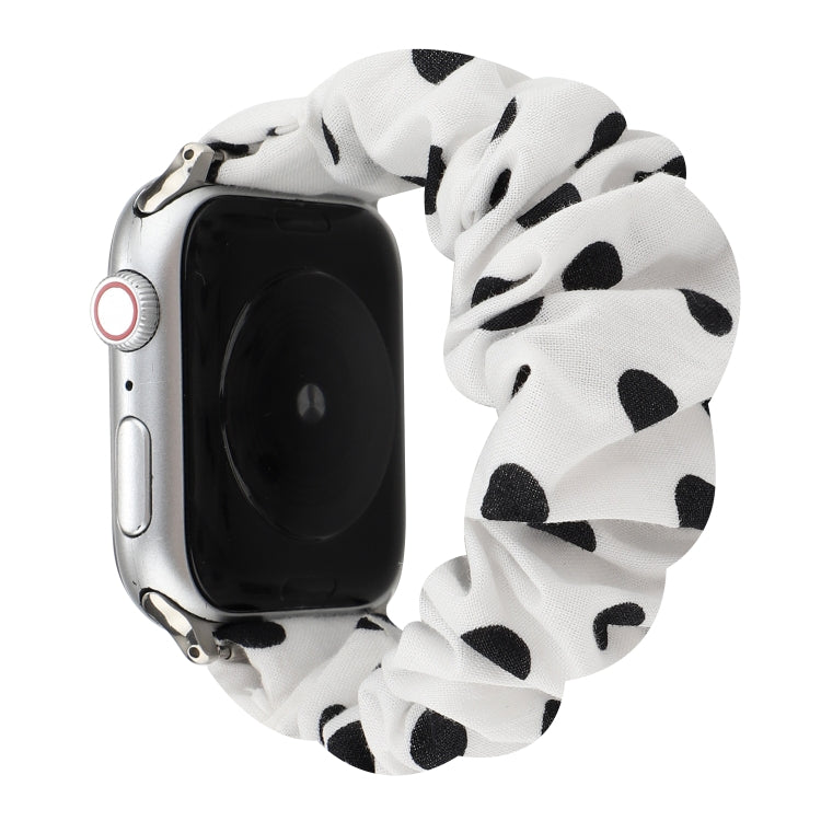 สายนาฬิกาผ้า + แหวนผมสแตนเลส, For Apple Watch Series 7 41mm / 6 & SE & 5 & 4 40mm / 3 & 2 & 1 38mm, For Apple Watch Series 7 45mm / 6 & SE & 5 & 4 44mm / 3 & 2 & 1 42mm, For Apple Watch Series 8&7 41mm / SE 2&6&SE&5&4 40mm / 3&2&1 38mm