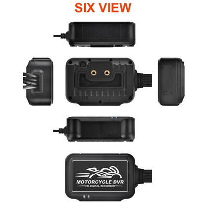 SE3 Dual AHD 1080P HD กันน้ำ DVR รถจักรยานยนต์ รองรับการ์ด TF / วิดีโอการปั่นจักรยาน / การตรวจสอบที่จอดรถ, SE3