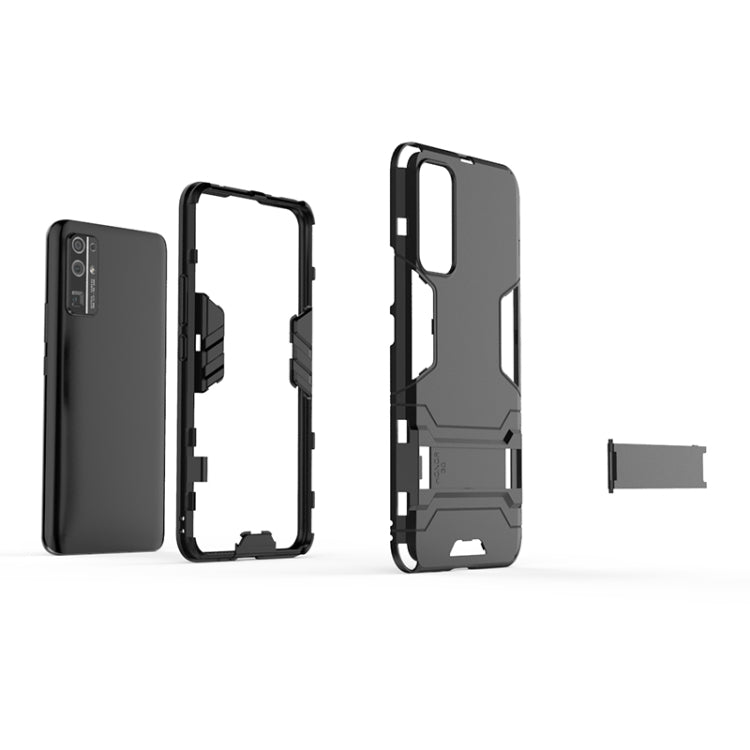 เคสป้องกันการตก PC + TPU พร้อมตัวยึดที่มองไม่เห็น, For Huawei Honor 30, For Huawei Honor 30 Pro