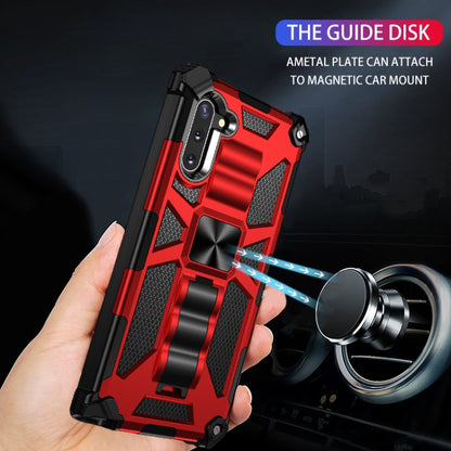 เคสกันกระแทกแม่เหล็ก TPU + PC พร้อมตัวยึด, For Galaxy Note 10