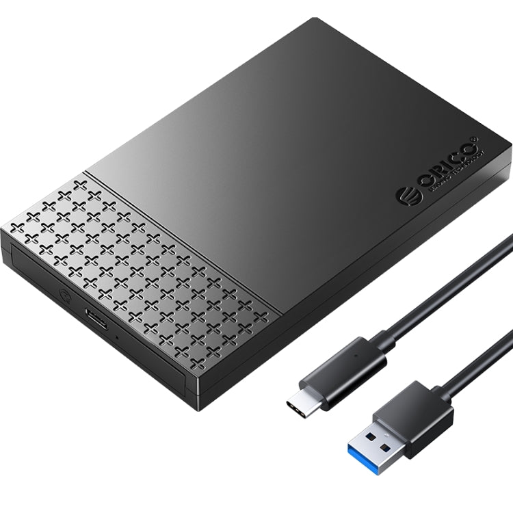 ORICO ORICO-2526C3-V1 USB 3.0 ขนาด 2.5 นิ้ว USB-A ถึง Type-C ฮาร์ดไดรฟ์ที่จัดเก็บข้อมูลภายนอก เคส, Type-C