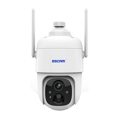 ESCAM G24 3MP WiFi Smart Night Vision 2-way Voice Intercom พลังงานแสงอาทิตย์สนับสนุนกล้อง Full HD AI การรับรู้ PIR Alarm, G24