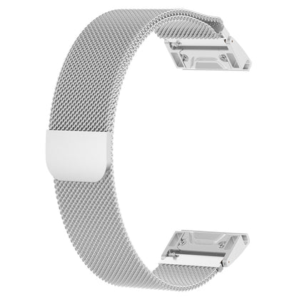 สายนาฬิกาสายรัดข้อมือทดแทน Milanese, For Garmin Fenix 5X, For Garmin Fenix 5S