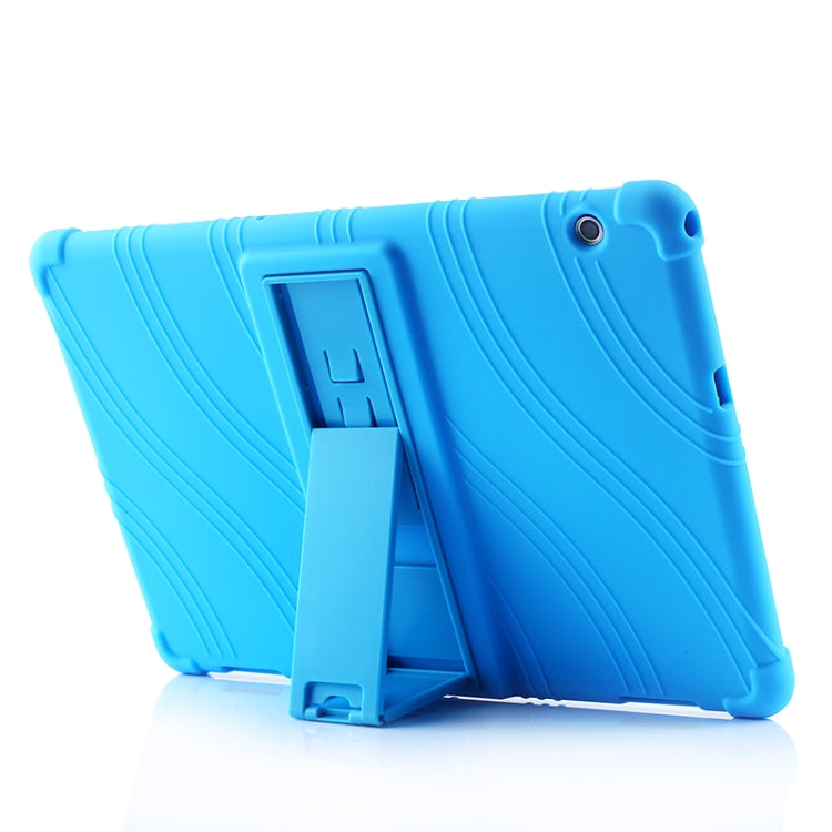 เคสซิลิโคนสำหรับแท็บเล็ตพีซีพร้อมตัวยึดที่มองไม่เห็น, For Huawei MediaPad T5, For Lenovo Tab E10, For iPad 6 (9.7 Universal), For iPad mini 5 / 4, For iPad 10.2 / 10.5, For iPad mini 3 / 2 / 1