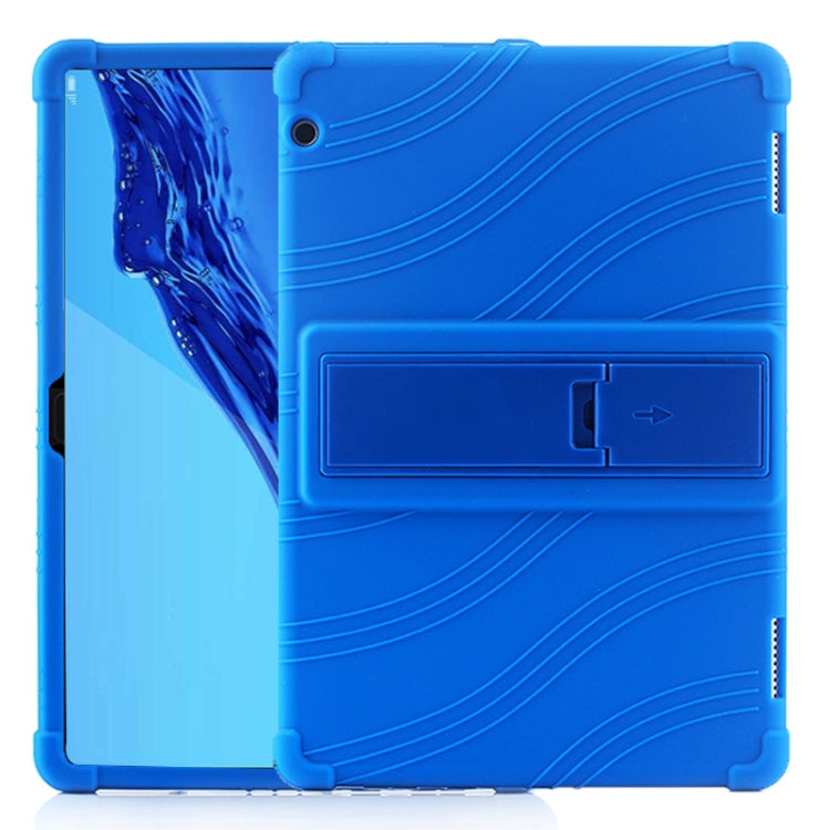 เคสซิลิโคนสำหรับแท็บเล็ตพีซีพร้อมตัวยึดที่มองไม่เห็น, For Huawei MediaPad T5, For Lenovo Tab E10, For iPad 6 (9.7 Universal), For iPad mini 5 / 4, For iPad 10.2 / 10.5, For iPad mini 3 / 2 / 1