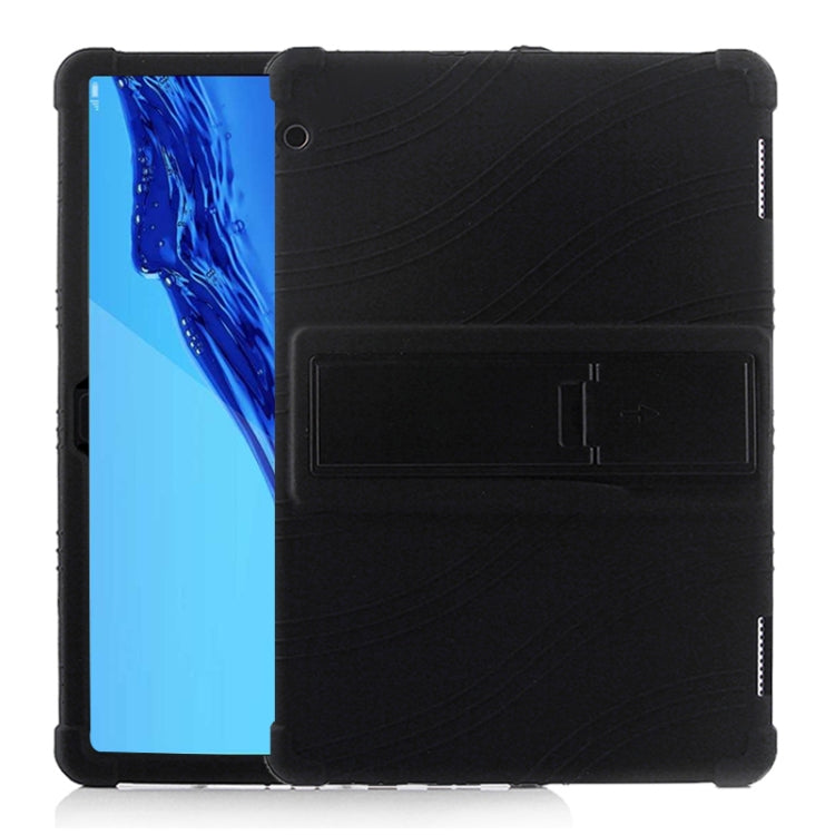 เคสซิลิโคนสำหรับแท็บเล็ตพีซีพร้อมตัวยึดที่มองไม่เห็น, For Huawei MediaPad T5, For Lenovo Tab E10, For iPad 6 (9.7 Universal), For iPad mini 5 / 4, For iPad 10.2 / 10.5, For iPad mini 3 / 2 / 1