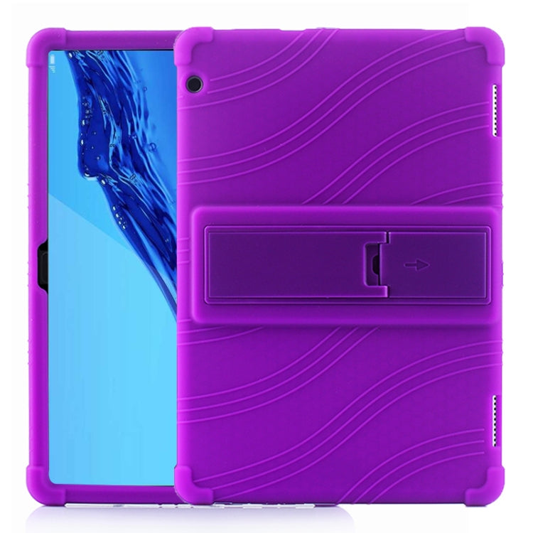 เคสซิลิโคนสำหรับแท็บเล็ตพีซีพร้อมตัวยึดที่มองไม่เห็น, For Huawei MediaPad T5, For Lenovo Tab E10, For iPad 6 (9.7 Universal), For iPad mini 5 / 4, For iPad 10.2 / 10.5, For iPad mini 3 / 2 / 1