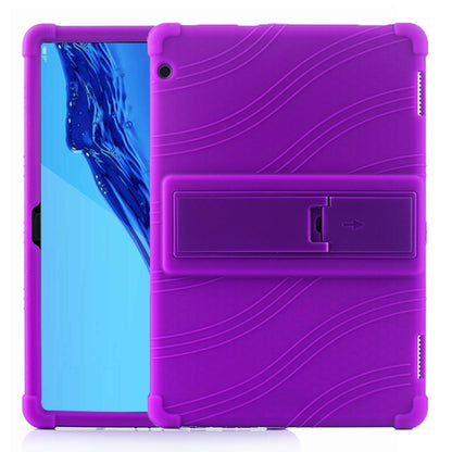เคสซิลิโคนสำหรับแท็บเล็ตพีซีพร้อมตัวยึดที่มองไม่เห็น, For Huawei MediaPad T5, For Lenovo Tab E10, For iPad 6 (9.7 Universal), For iPad mini 5 / 4, For iPad 10.2 / 10.5, For iPad mini 3 / 2 / 1