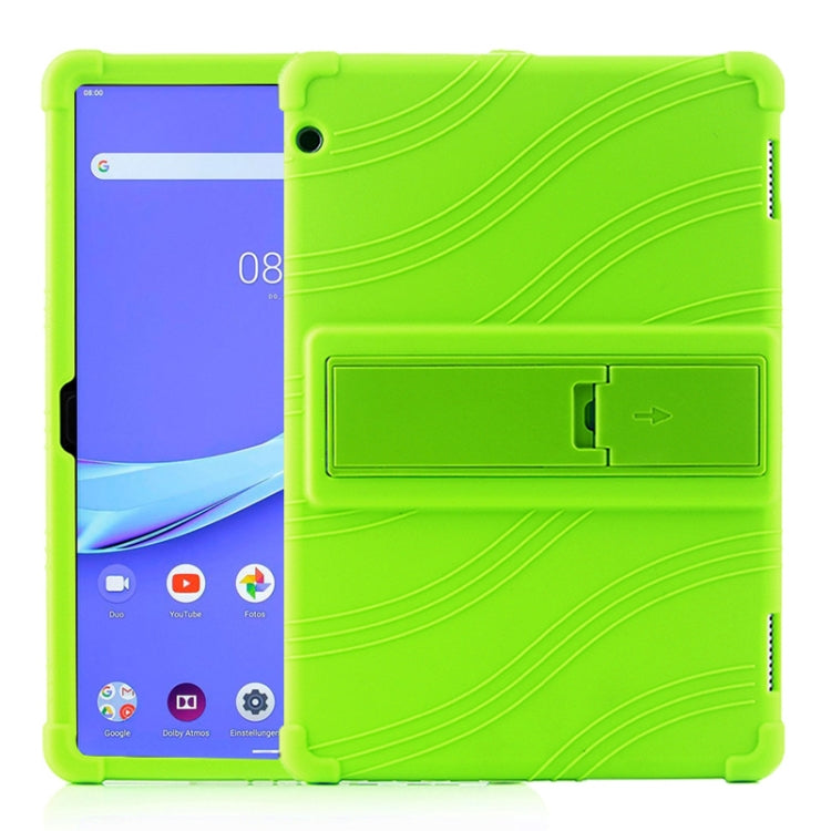เคสซิลิโคนสำหรับแท็บเล็ตพีซีพร้อมตัวยึดที่มองไม่เห็น, For Huawei MediaPad T5, For Lenovo Tab E10, For iPad 6 (9.7 Universal), For iPad mini 5 / 4, For iPad 10.2 / 10.5, For iPad mini 3 / 2 / 1