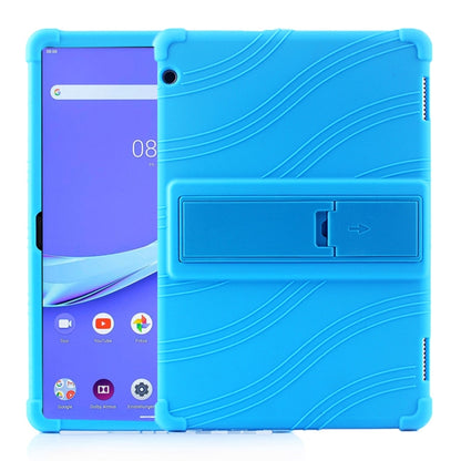 เคสซิลิโคนสำหรับแท็บเล็ตพีซีพร้อมตัวยึดที่มองไม่เห็น, For Huawei MediaPad T5, For Lenovo Tab E10, For iPad 6 (9.7 Universal), For iPad mini 5 / 4, For iPad 10.2 / 10.5, For iPad mini 3 / 2 / 1