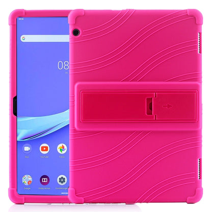 เคสซิลิโคนสำหรับแท็บเล็ตพีซีพร้อมตัวยึดที่มองไม่เห็น, For Huawei MediaPad T5, For Lenovo Tab E10, For iPad 6 (9.7 Universal), For iPad mini 5 / 4, For iPad 10.2 / 10.5, For iPad mini 3 / 2 / 1