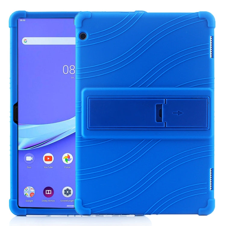 เคสซิลิโคนสำหรับแท็บเล็ตพีซีพร้อมตัวยึดที่มองไม่เห็น, For Huawei MediaPad T5, For Lenovo Tab E10, For iPad 6 (9.7 Universal), For iPad mini 5 / 4, For iPad 10.2 / 10.5, For iPad mini 3 / 2 / 1