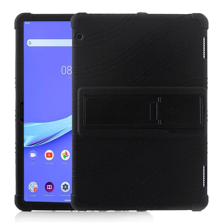 เคสซิลิโคนสำหรับแท็บเล็ตพีซีพร้อมตัวยึดที่มองไม่เห็น, For Huawei MediaPad T5, For Lenovo Tab E10, For iPad 6 (9.7 Universal), For iPad mini 5 / 4, For iPad 10.2 / 10.5, For iPad mini 3 / 2 / 1