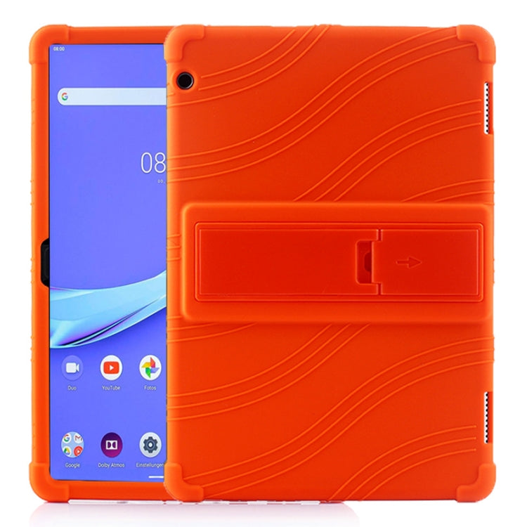 เคสซิลิโคนสำหรับแท็บเล็ตพีซีพร้อมตัวยึดที่มองไม่เห็น, For Huawei MediaPad T5, For Lenovo Tab E10, For iPad 6 (9.7 Universal), For iPad mini 5 / 4, For iPad 10.2 / 10.5, For iPad mini 3 / 2 / 1