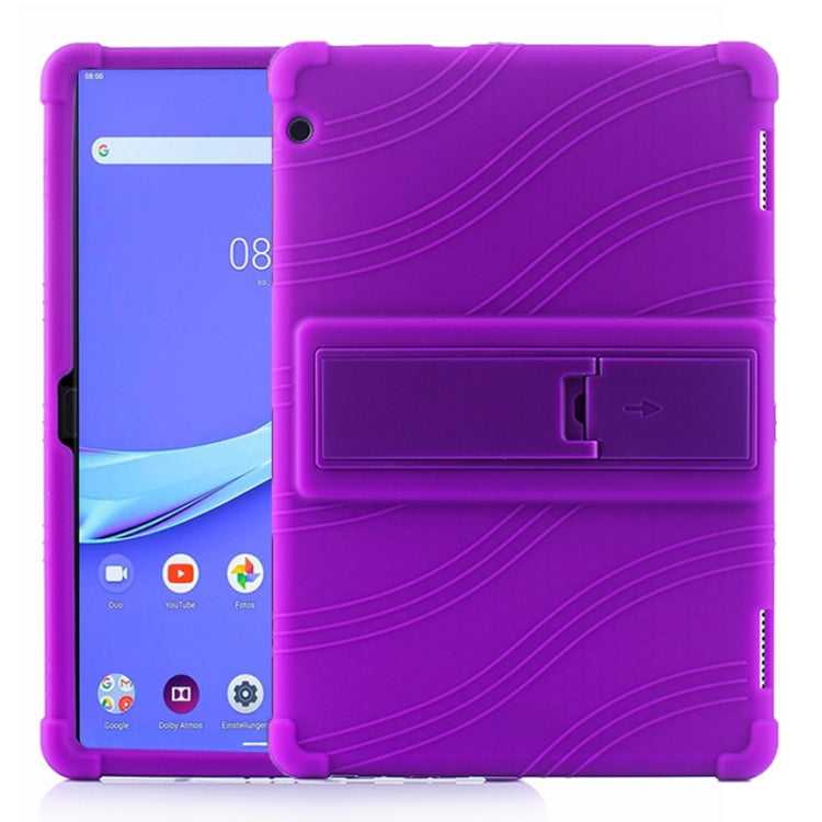 เคสซิลิโคนสำหรับแท็บเล็ตพีซีพร้อมตัวยึดที่มองไม่เห็น, For Huawei MediaPad T5, For Lenovo Tab E10, For iPad 6 (9.7 Universal), For iPad mini 5 / 4, For iPad 10.2 / 10.5, For iPad mini 3 / 2 / 1