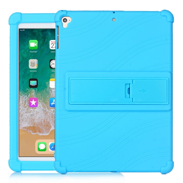 เคสซิลิโคนสำหรับแท็บเล็ตพีซีพร้อมตัวยึดที่มองไม่เห็น, For Huawei MediaPad T5, For Lenovo Tab E10, For iPad 6 (9.7 Universal), For iPad mini 5 / 4, For iPad 10.2 / 10.5, For iPad mini 3 / 2 / 1