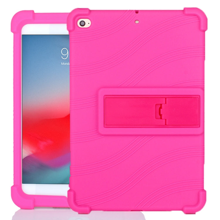 เคสซิลิโคนสำหรับแท็บเล็ตพีซีพร้อมตัวยึดที่มองไม่เห็น, For Huawei MediaPad T5, For Lenovo Tab E10, For iPad 6 (9.7 Universal), For iPad mini 5 / 4, For iPad 10.2 / 10.5, For iPad mini 3 / 2 / 1