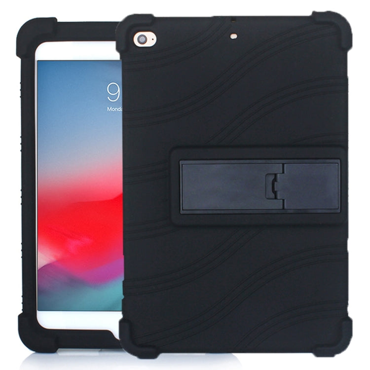 เคสซิลิโคนสำหรับแท็บเล็ตพีซีพร้อมตัวยึดที่มองไม่เห็น, For Huawei MediaPad T5, For Lenovo Tab E10, For iPad 6 (9.7 Universal), For iPad mini 5 / 4, For iPad 10.2 / 10.5, For iPad mini 3 / 2 / 1