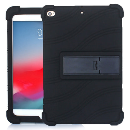 เคสซิลิโคนสำหรับแท็บเล็ตพีซีพร้อมตัวยึดที่มองไม่เห็น, For Huawei MediaPad T5, For Lenovo Tab E10, For iPad 6 (9.7 Universal), For iPad mini 5 / 4, For iPad 10.2 / 10.5, For iPad mini 3 / 2 / 1
