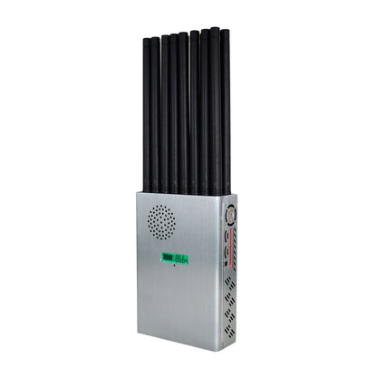 มือถือ 18 แบนด์ 2G 3G 4G 5G Wi-Fi GPS UHF VHF สัญญาณโทรศัพท์มือถือ Jammer, JAX-121A-18