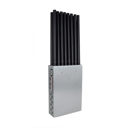 มือถือ 18 แบนด์ 2G 3G 4G 5G Wi-Fi GPS UHF VHF สัญญาณโทรศัพท์มือถือ Jammer, JAX-121A-18
