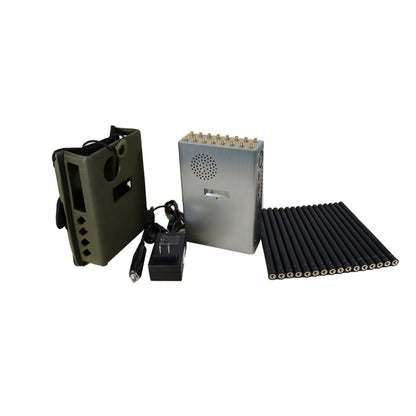 มือถือ 18 แบนด์ 2G 3G 4G 5G Wi-Fi GPS UHF VHF สัญญาณโทรศัพท์มือถือ Jammer, JAX-121A-18