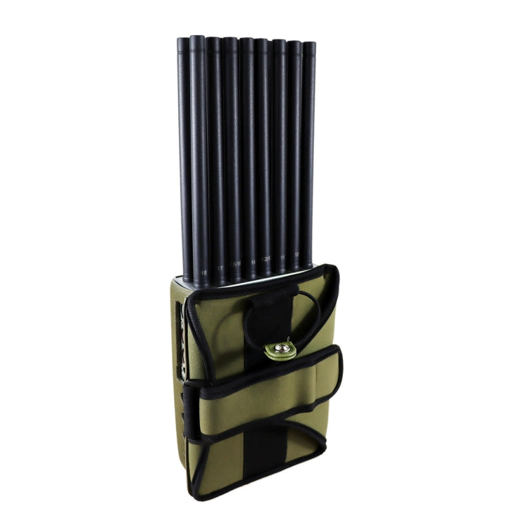 มือถือ 18 แบนด์ 2G 3G 4G 5G Wi-Fi GPS UHF VHF สัญญาณโทรศัพท์มือถือ Jammer, JAX-121A-18