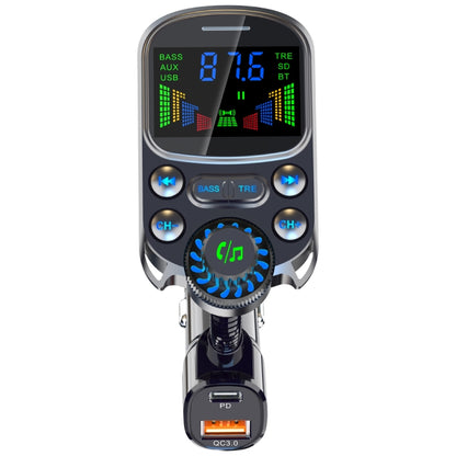 BC86 หน้าจอสีสันสดใส Bluetooth 5.3 เครื่องส่งสัญญาณ FM เครื่องเล่น MP3, BC86