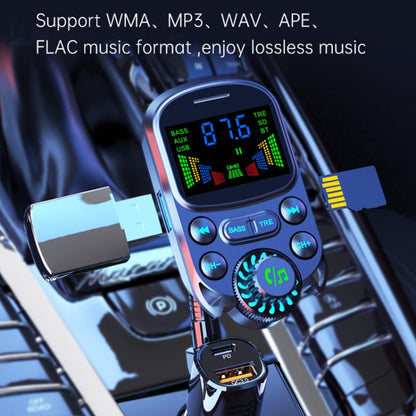 BC86 หน้าจอสีสันสดใส Bluetooth 5.3 เครื่องส่งสัญญาณ FM เครื่องเล่น MP3, BC86