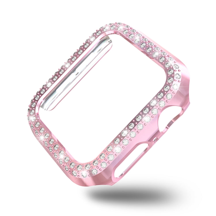 เคสป้องกันพีซี Double Row Diamonds, For Apple Watch Series 6 / 5 / 4 / SE 2025 / 2023 / 2022 44mm