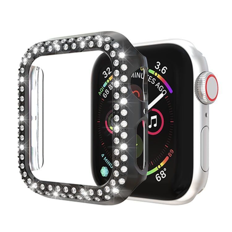เคสป้องกันพีซี Double Row Diamonds, For Apple Watch Series 6 / 5 / 4 / SE 2025 / 2023 / 2022 44mm