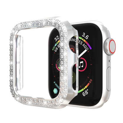 เคสป้องกันพีซี Double Row Diamonds, For Apple Watch Series 6 / 5 / 4 / SE 2025 / 2023 / 2022 44mm