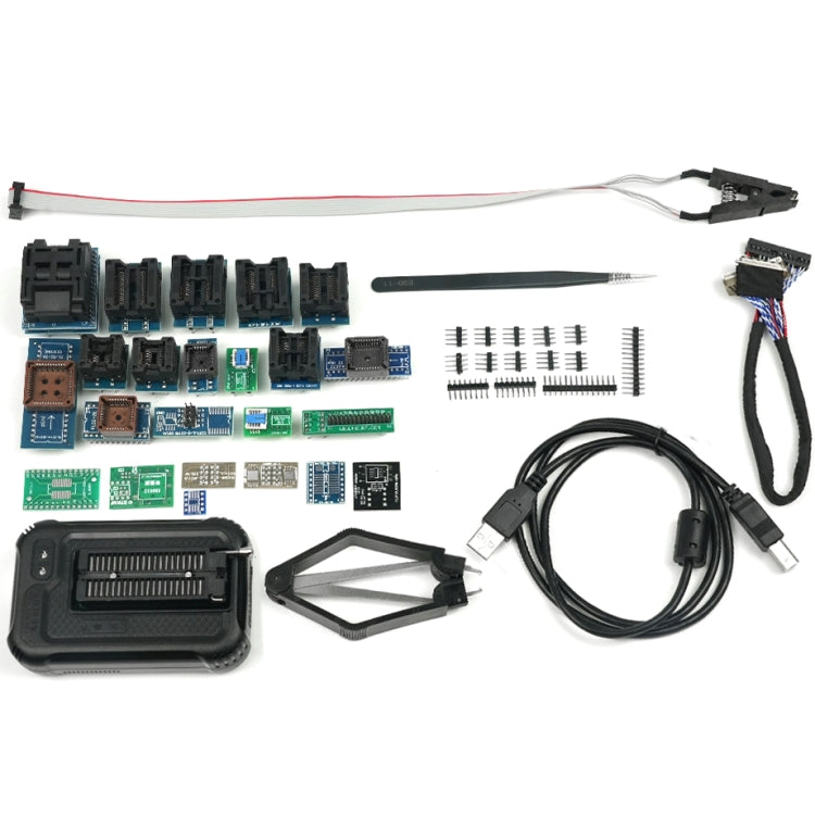 โปรแกรมเมอร์ T48 พร้อมอะแดปเตอร์แฟลช 30 ตัว / EMMC BGA153 / 162 / 169 / 1 00, T48 With 30 Adapter