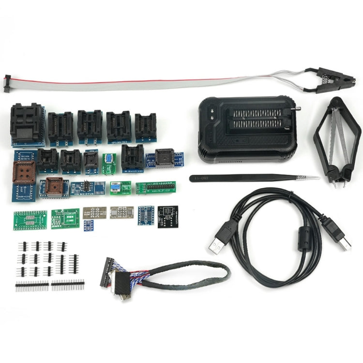 โปรแกรมเมอร์ T48 พร้อมอะแดปเตอร์แฟลช 30 ตัว / EMMC BGA153 / 162 / 169 / 1 00, T48 With 30 Adapter