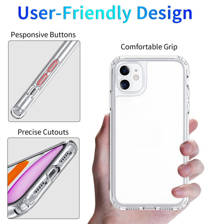 เคสกันกระแทกอะคริลิกหนากันกระแทก, For iPhone 11, For iPhone 11 Pro, For iPhone 11 Pro Max