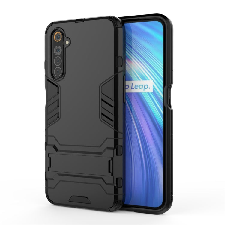 เคสกันกระแทก PC + TPU พร้อมตัวยึดที่มองไม่เห็น, For OPPO Realme 6, For Huawei Honor Play 4T