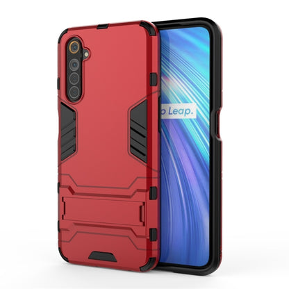 เคสกันกระแทก PC + TPU พร้อมตัวยึดที่มองไม่เห็น, For OPPO Realme 6, For Huawei Honor Play 4T