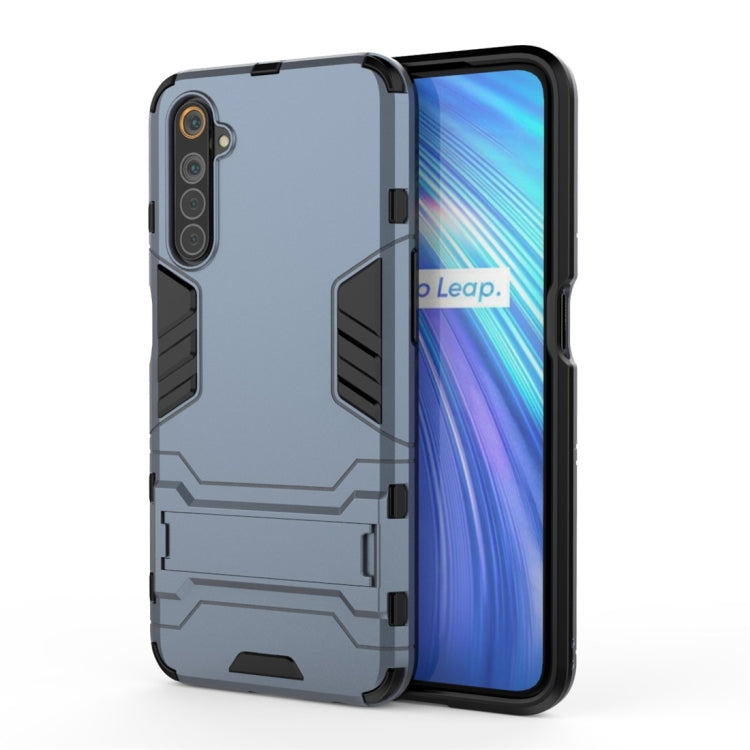 เคสกันกระแทก PC + TPU พร้อมตัวยึดที่มองไม่เห็น, For OPPO Realme 6, For Huawei Honor Play 4T