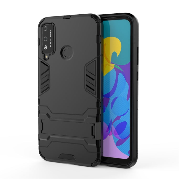 เคสกันกระแทก PC + TPU พร้อมตัวยึดที่มองไม่เห็น, For OPPO Realme 6, For Huawei Honor Play 4T
