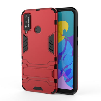 เคสกันกระแทก PC + TPU พร้อมตัวยึดที่มองไม่เห็น, For OPPO Realme 6, For Huawei Honor Play 4T