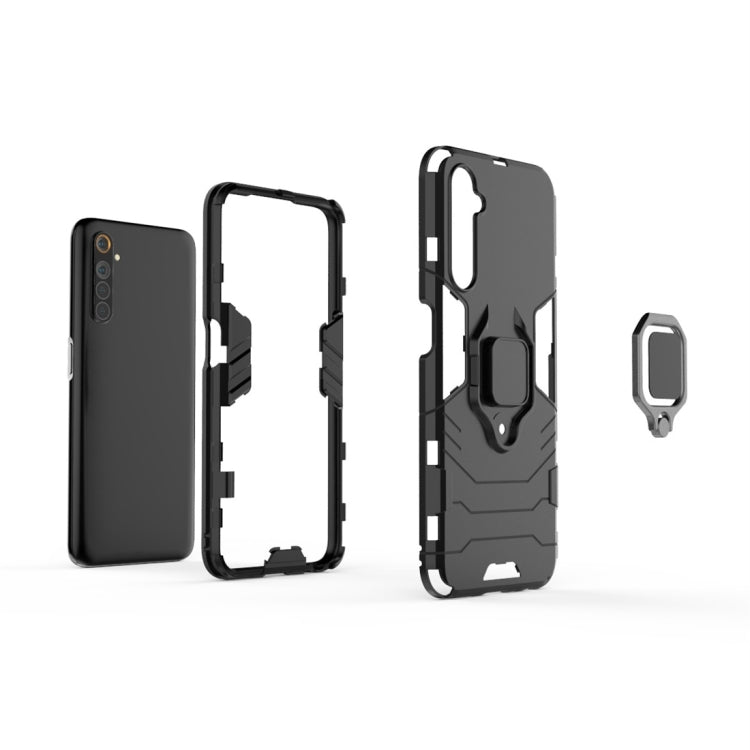 เคสกันกระแทก PC + TPU พร้อมตัวยึดแหวนแม่เหล็ก, For OPPO Realme 6, For Huawei Honor Play 4T, For OPPO A52, For OPPO A92s, For OPPO Ace2, For Huawei Honor X10 5G